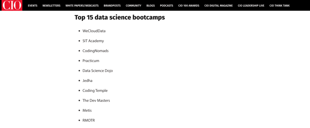 加拿大工作IT就業前景丨北美第一Bootcamp學院 一站式提供熱門課程+求職直通車丨轉行好時機canada i.t CIO Best Data Science Bootcamp